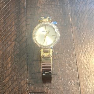 Anne Klein Bracelet Watch gold new